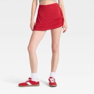 Women's Game Day Layered Skort - JoyLab™ Crimson Red - L